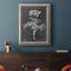 Slate Floral II - reproduction d'art sur toile-49271570