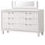 Commode Genoa G05790-D (sans miroir), blanc scintillant