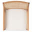 Fauteuil en lin Aurora beige-55927457