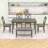 Deshana 6 - Person Four Leg Dining Set-117586694
