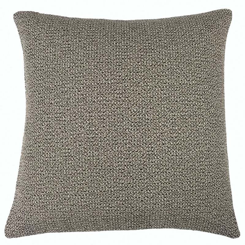 Maddie Reversible Throw Pillow, 22" x 22", Granite