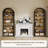 79.5" Tall Arched Bookshelf-492192280