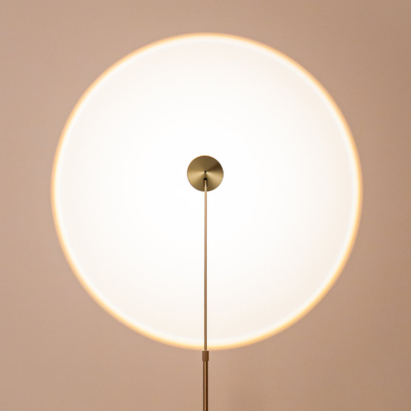 147cm Brushed LED Traditional Floor Lamp
