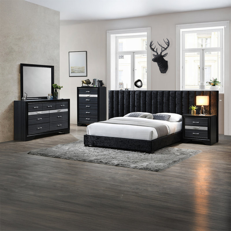 Miroir Naima, Noir