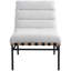Chaise d'appoint large 24,5 po Iyari