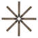 Renegade 8 - Blade Outdoor / Indoor Smart Ceiling Fan with Remote Control and LED Light Kit Included, Works With Alexa and iOS or Android App