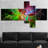 " Multi Colour Fractal Abstract Design "