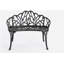 Banc en fonte d'aluminium