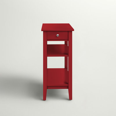 Carbin End Table with Drawer and Shelves