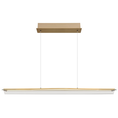 Aydrien 1 - Light Brass LED Pendant