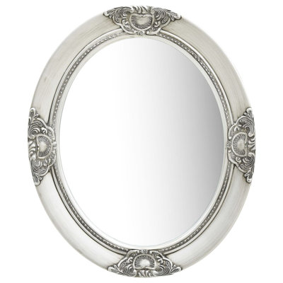 Cann Wood Oval Wall Mirror