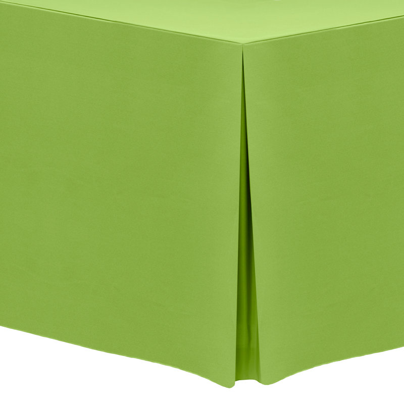 Solid Color Tablecloth, 18" x 48", 5, Lime