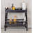 Lily Rattan and Bamboo Console Table with Shelf-1133241694