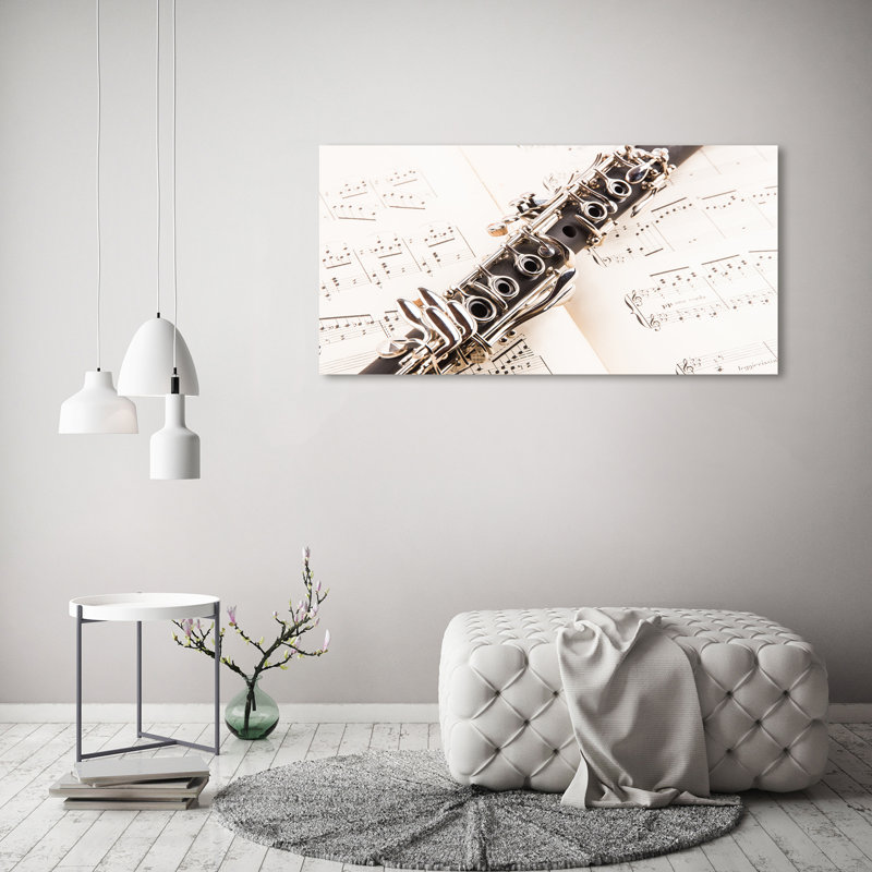 Clarinet - Wrapped Canvas Print