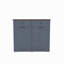 Armoire poubelle double inclinable Farmhouse Blue