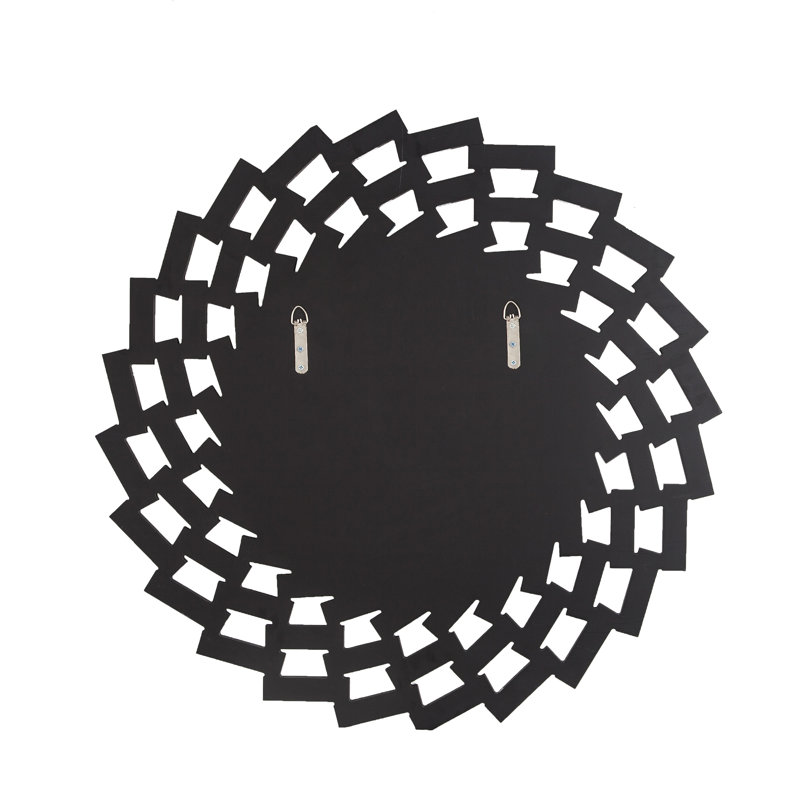 Ensemble de 2 miroirs d'appoint ronds Sunburst