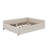 Upholstered Platform Bed With USB And Trundle-1715708090
