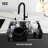 Hampton Stainless Steel 32 in. Single Bowl Undermount Workstation Kitchen Sink with Accessories