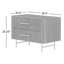 Fletcher 2 - Drawer Nightstand-1070062557