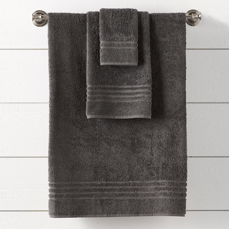 Wardour 100% Cotton Midweight Mulit-Size Set, Charcoal