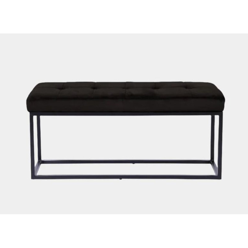 Banc en velours Heleen