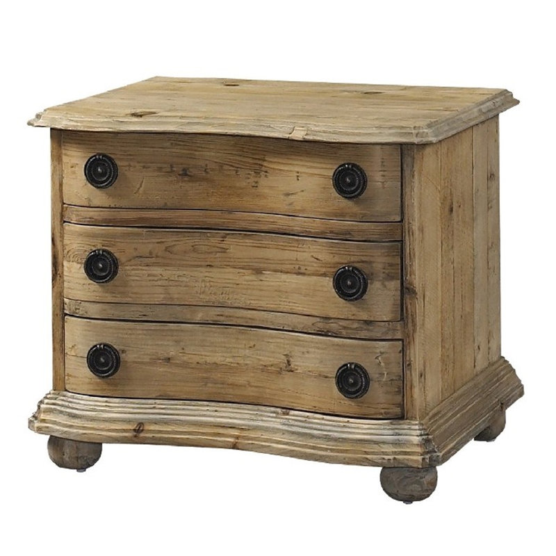 Commode anglaise 3 tiroirs Zoila