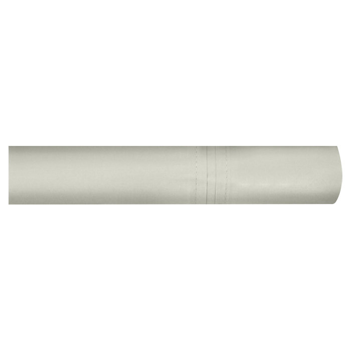 Twin Light Ivory Egyptian Cotton Percale Sheet Set