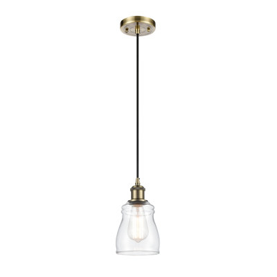 Luminaire suspendu conique à 1 lumière Coulombe