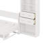 Lit escamotable Murphy avec placard, tiroirs et tablettes-1011556341