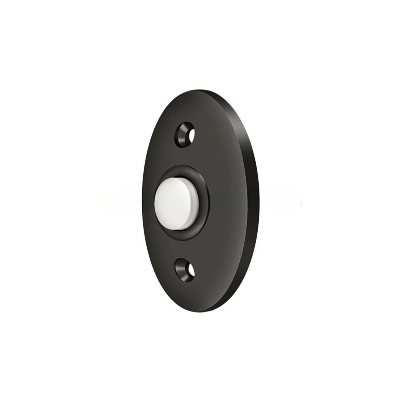 Bouton de sonnette; Standard; Finition bronze huilé, Bronze frotté à l'huile