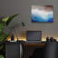 Epic Art 'Ombre Blue' By Karen Hale, Acrylic Glass " Ombre Blue " by Karen Hale-101625460