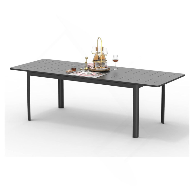Table de salle à manger extensible pour l'extérieur