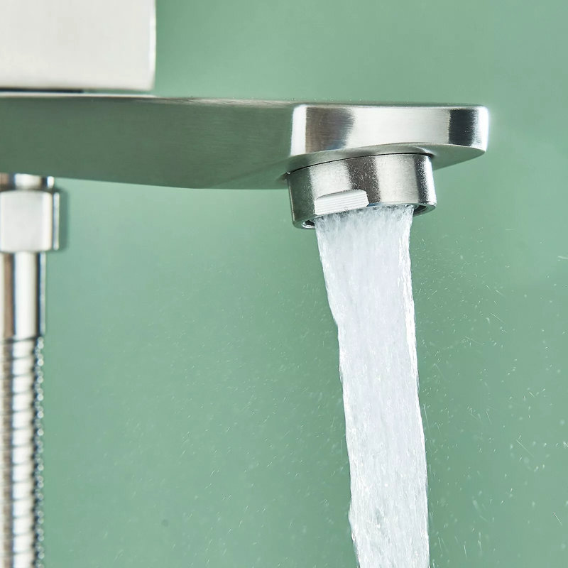 Système de douche complet avec valve brute