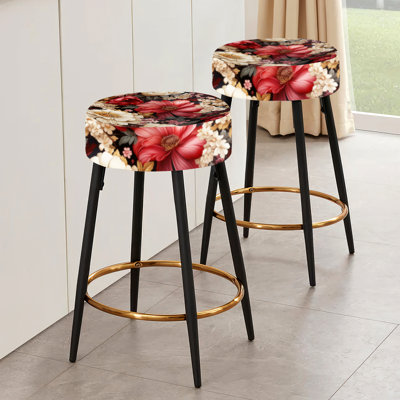Ensemble de 2 tabourets de bar Victorian Royal