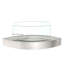 Stainless Steel Alcohol Tabletop Fireplace with Flame Guard-573286096
