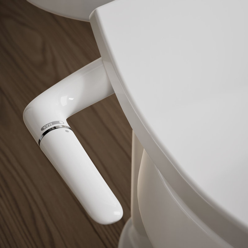Puretide Toilet Elongated Bidet Seat, White