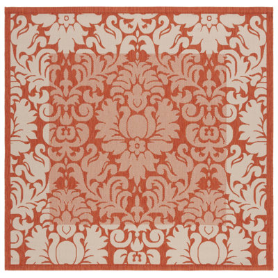 Tapis en terre cuite / naturel Davonia