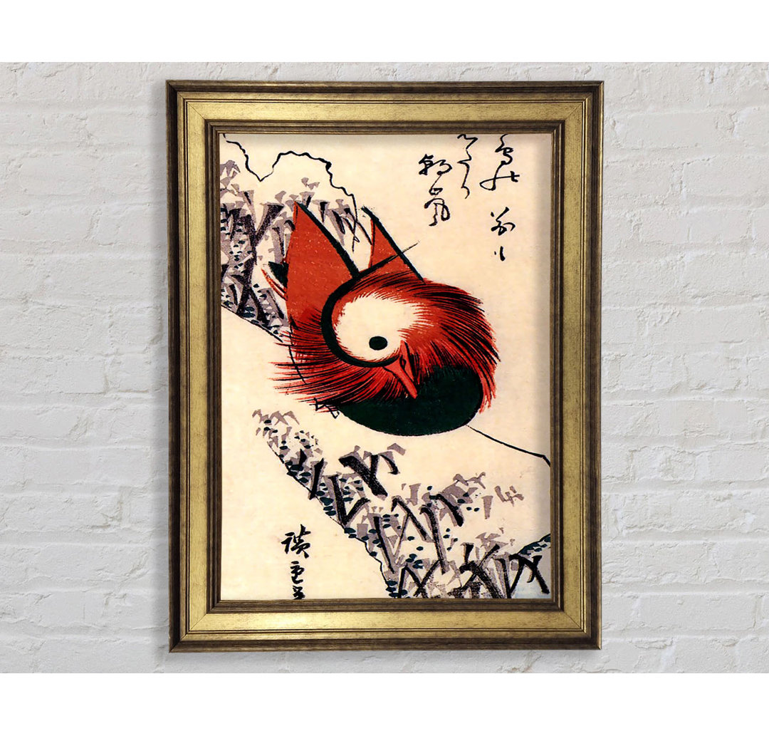 Hiroshige Mandarin Ente - Druck