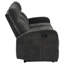 Canapé inclinable manuel Camecia Gris anthracite-1758352140