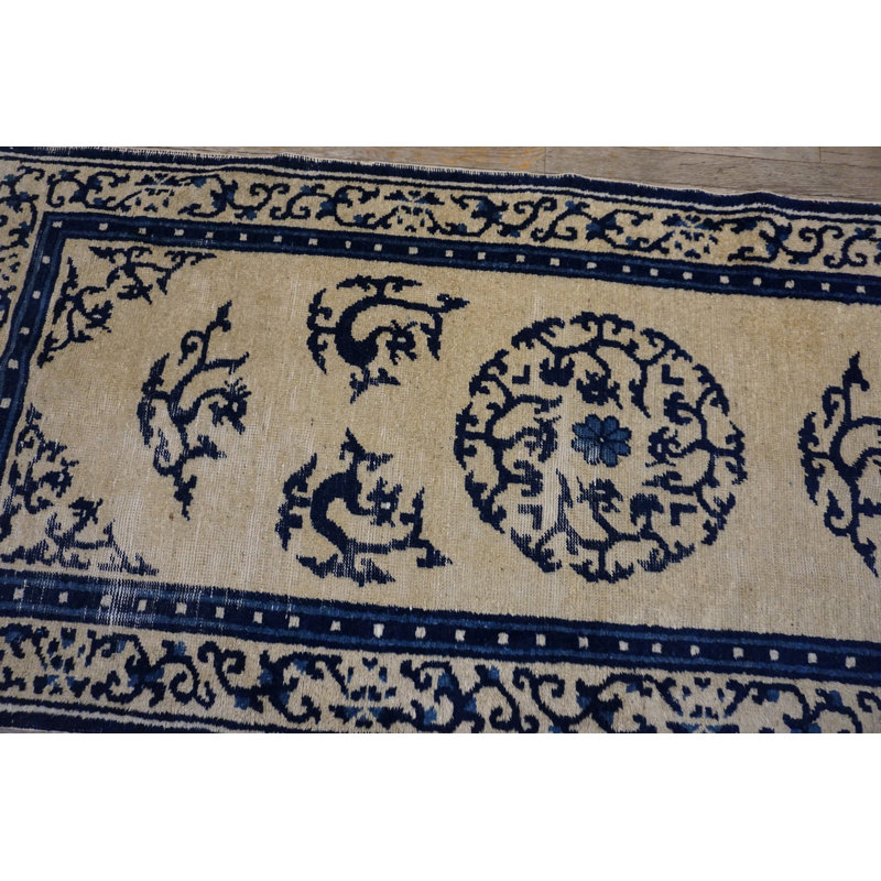 Handmade Wool Floral Area Rug