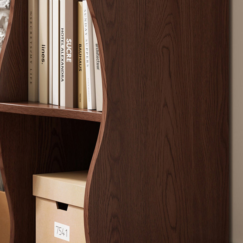 High-quality and practical bookcase, Dark Brown