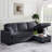 Elfrieda 92" W Reversible Sleeper Sectional with Storage-2108760594