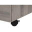 3 classeurs, mobile, rangement, taupe, bureau
