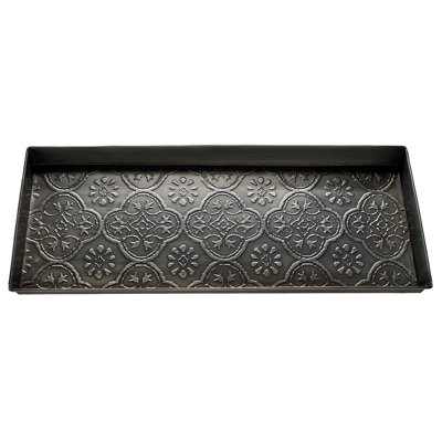 Medallion 30 in 13 in Indoor Boot Tray