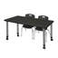 Table de classe réglable Kee Mobile, 2 chaises empilables et base Andy-85728568-85728571-89629054