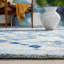 Tapis bleu en laine touffeté à la main Starbuck-1194516899