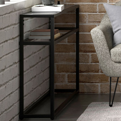 9.84'' Solid Wood Console Table