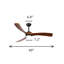 Ventilateur de plafond avec 3 pales en bois massif-1689583753