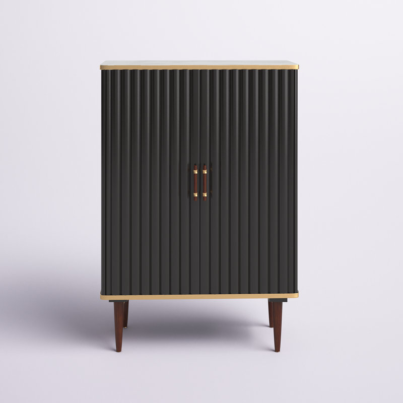 Armoire d'appoint 2 portes Callington, Noir