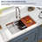  30'' L Single Bowl Undermount Ledge Workstation Stainless Steel Kitchen Sink